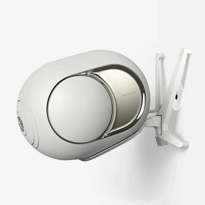 DEVIALET GECKO PHANTOM ULTIMATE 108 DB WALL MOUNT 6 gecko phantom ultimate 108db wall bracket light pearl front angled