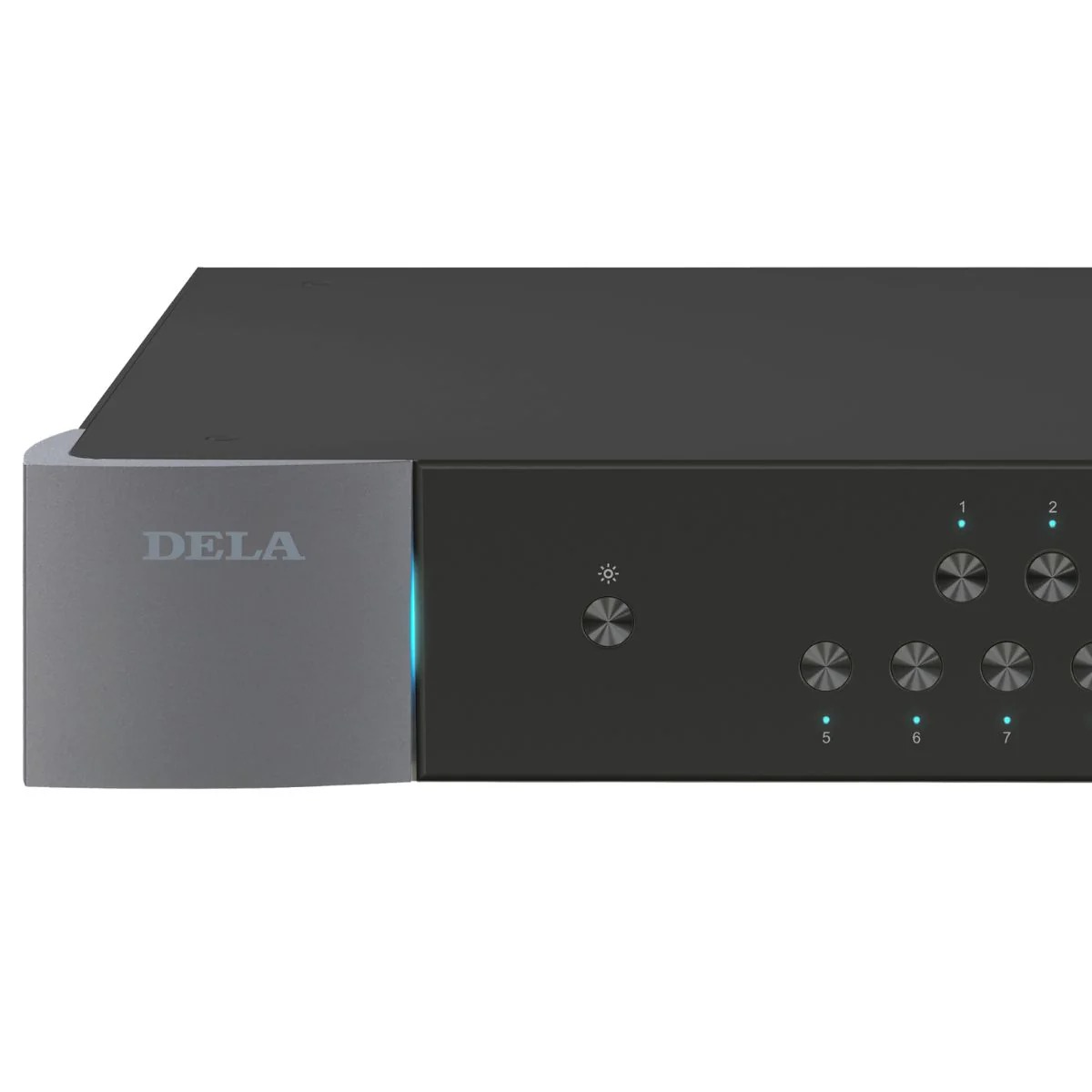 DELA S5 NETWORK SWITCH 8 dela formerly melco s5 network switch black front zoom left