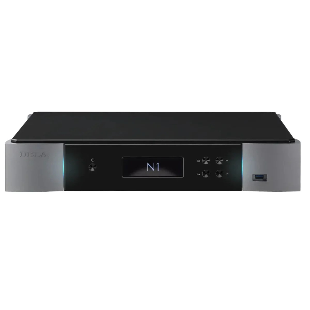 DELA N1 MUSIC LIBRARY 1 dela n1 music library server black front