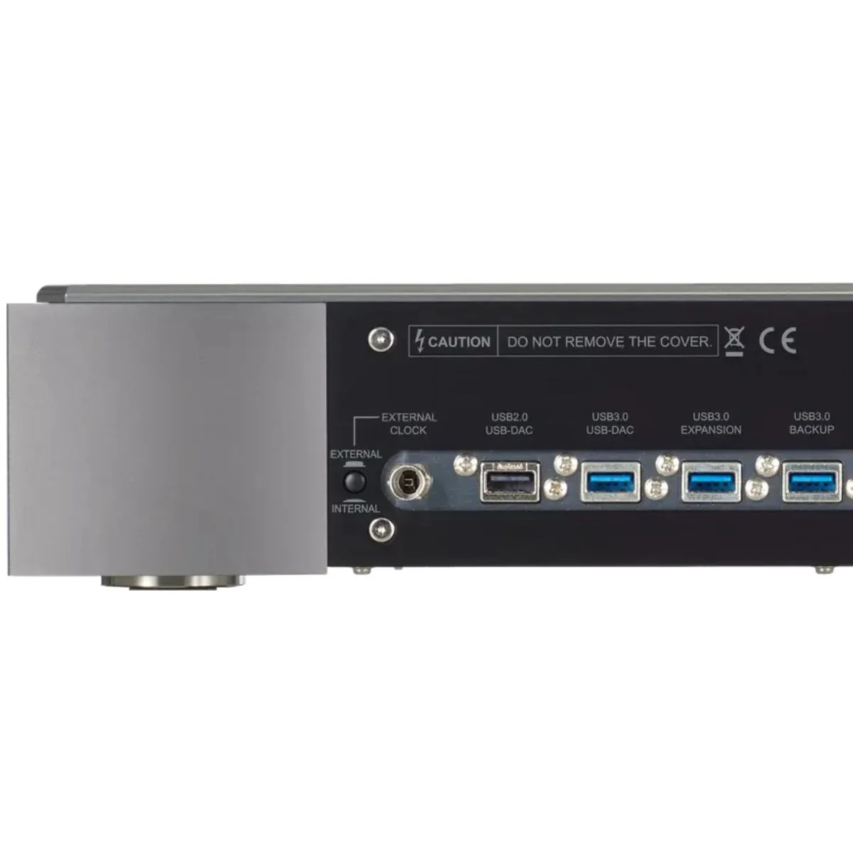 DELA N1 MUSIC LIBRARY 6 dela n1 music library server silver rear zoom left