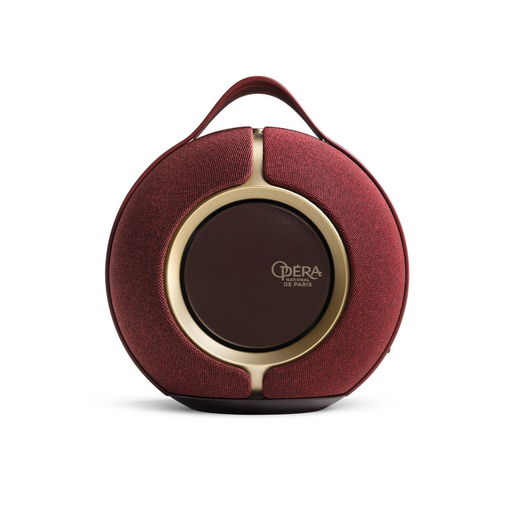 DEVIALET MANIA OPERA ROUGE PORTABLE SPEAKER 9 Packshots PNG KP704 Visual Mania Packshot Holiday 2