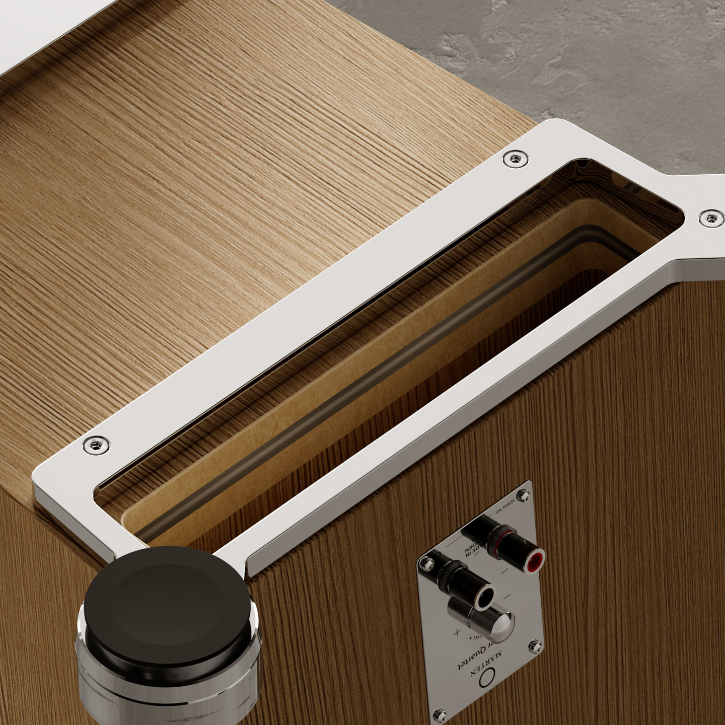 MARTEN DEXTER QUARTET FLOORSTANDING LOUDSPEAKERS 6 Dexter Quartet feature bassport
