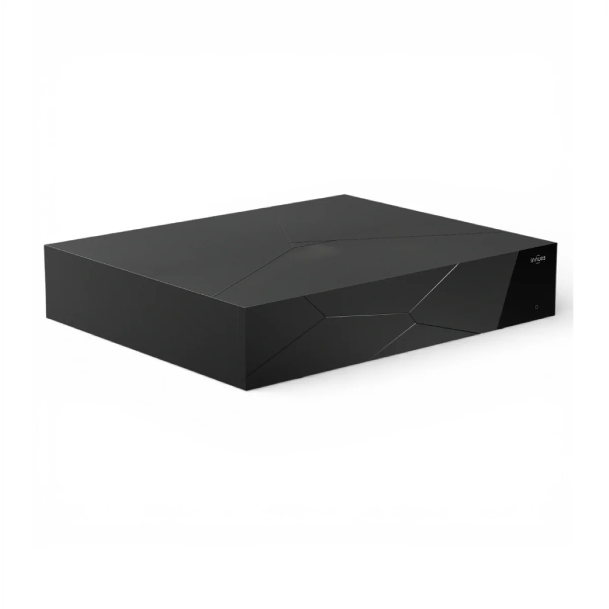 INNUOS STREAM SERIES STREAM3 MUSIC STREAMER AND SERVER 2 Innuos STREAM3 Music Streamer and Server black angled