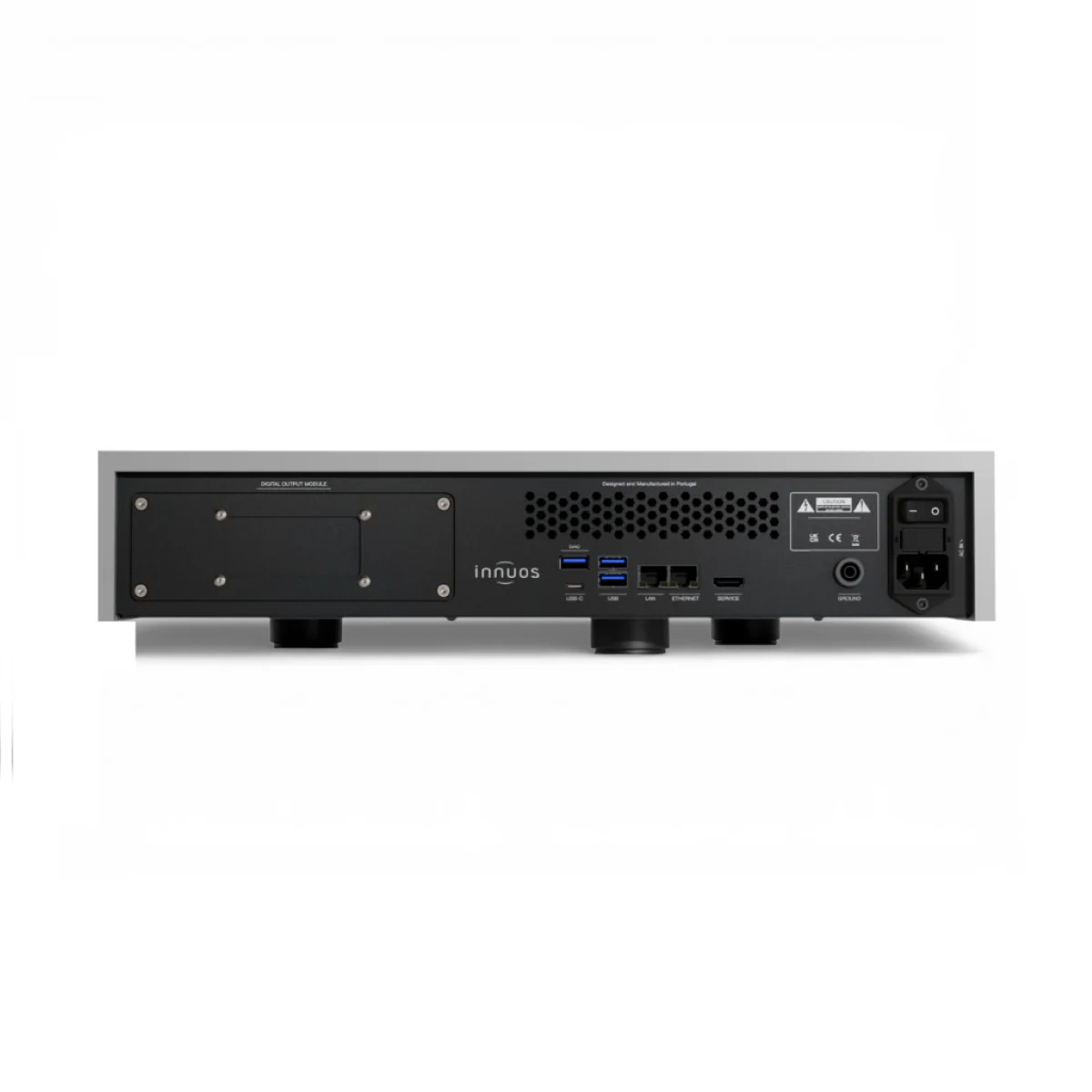 INNUOS STREAM SERIES STREAM3 MUSIC STREAMER AND SERVER 4 Innuos STREAM3 Music Streamer and Server rear