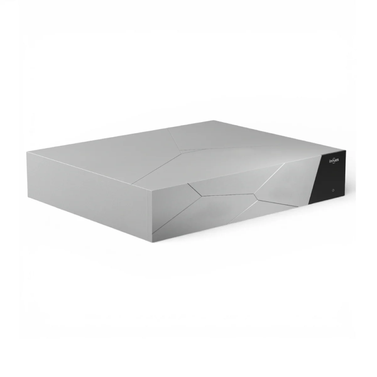 INNUOS STREAM SERIES STREAM3 MUSIC STREAMER AND SERVER 3 Innuos STREAM3 Music Streamer and Server silver angled