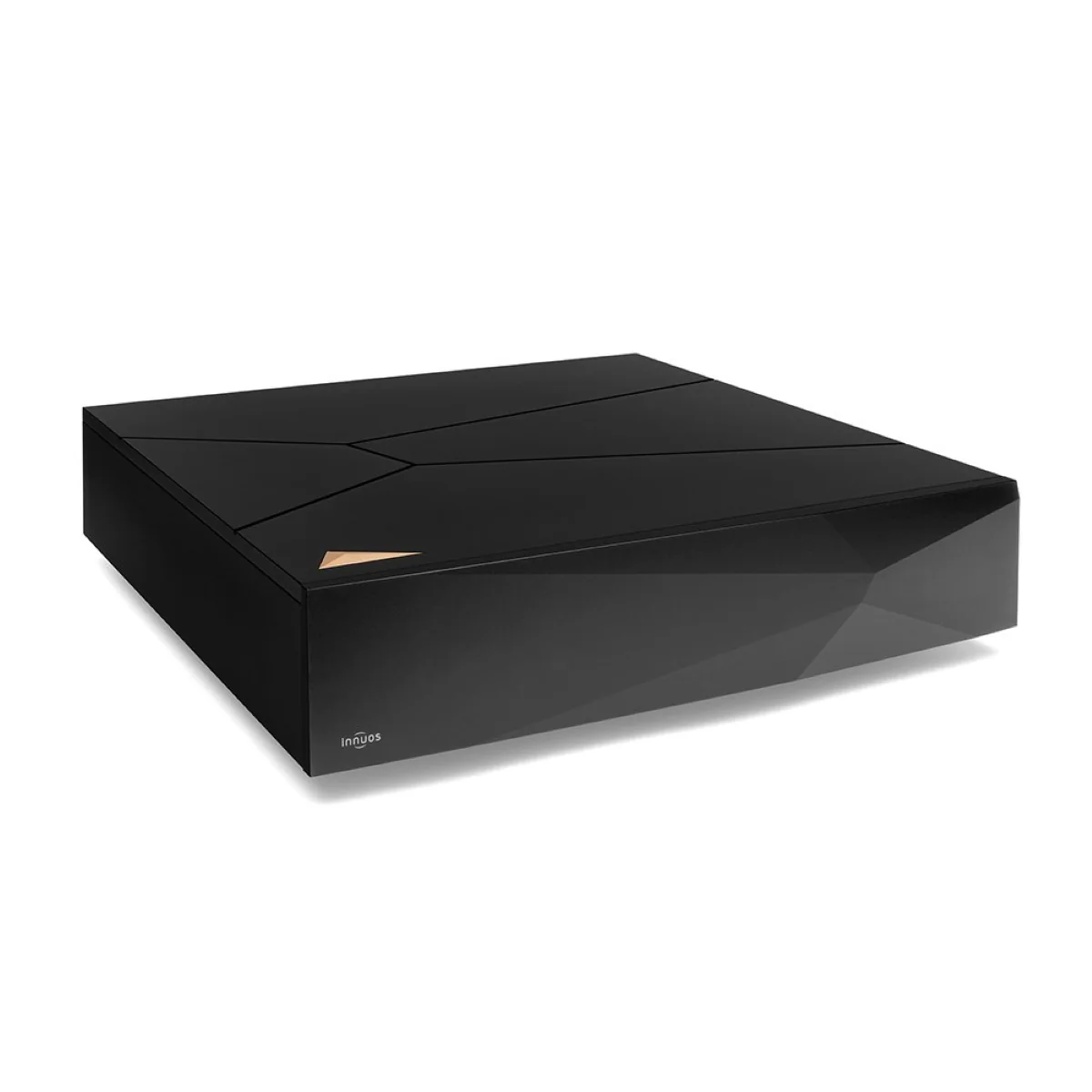 INNUOS ZENITH NEXT-GEM STREAMER AND SERVER 3 Innuos ZENith Next Gen Streamer and Server black angled