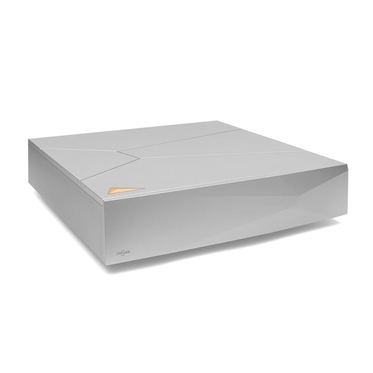 INNUOS ZENITH NEXT-GEM STREAMER AND SERVER 4 Innuos ZENith Next Gen Streamer and Server silver angled