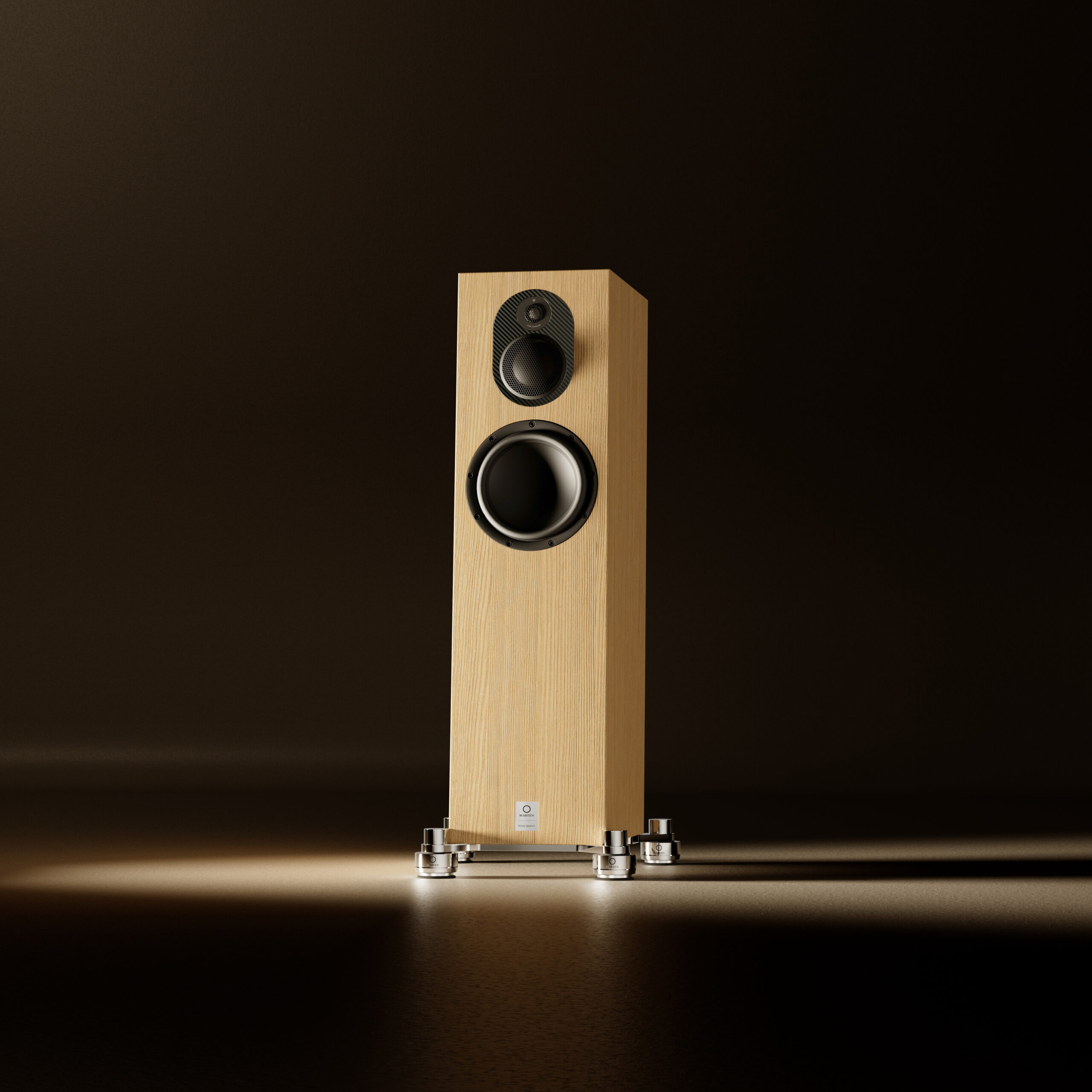 MARTEN DEXTER QUARTET FLOORSTANDING LOUDSPEAKERS 12 Marten Dexter Quartet true grain oak dark bg