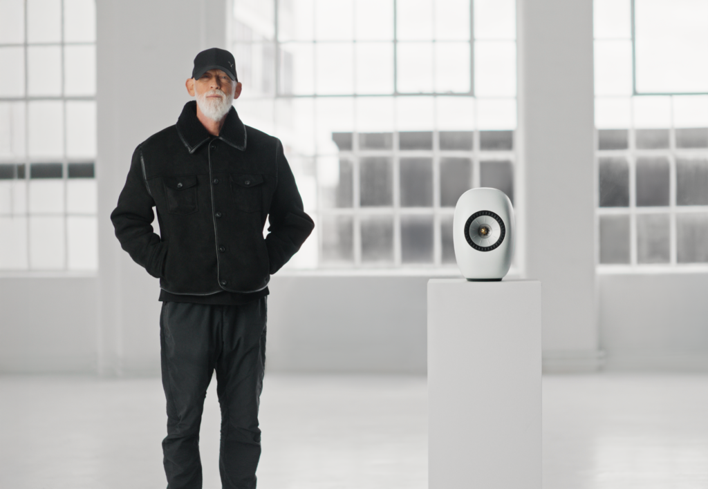 KEF LS Luxe Wireless Speaker System Review by Stereonet 4 26 KEF LS LUXE Mineral White With Ross