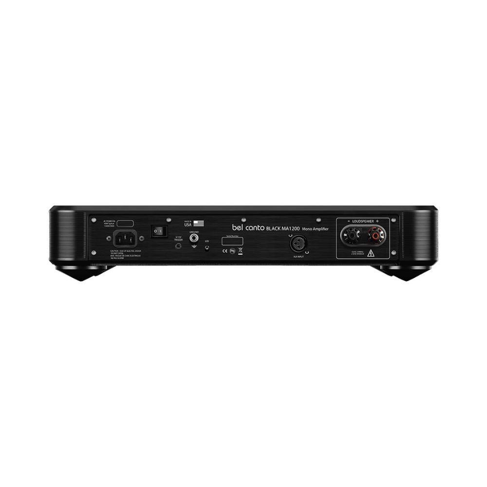 BEL CANTO BLACK MA1200 MONO AMPLIFIER 2 Bel Canto Black MA1200 Mono Amplifier (2)