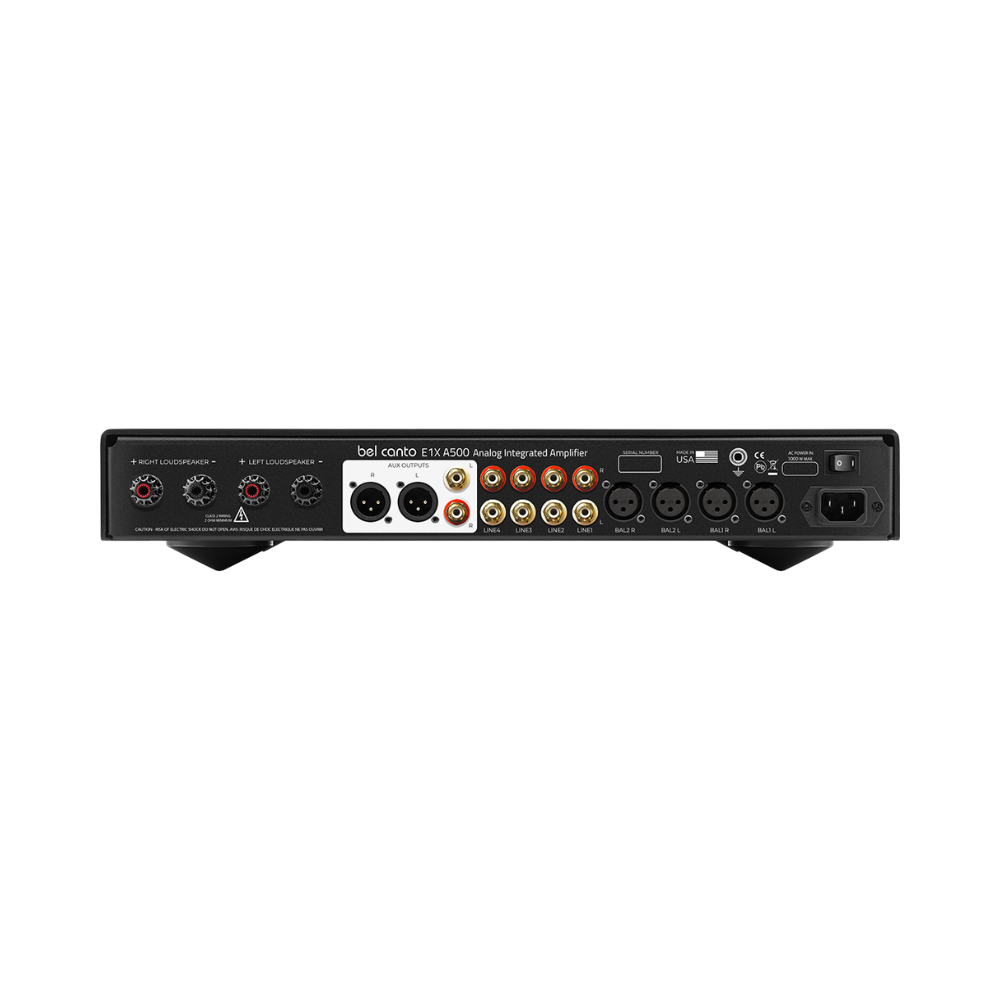 BEL CANTO E1X A500 ANALOG INTEGRATED AMPLIFIER 2 Bel Canto E1X A500