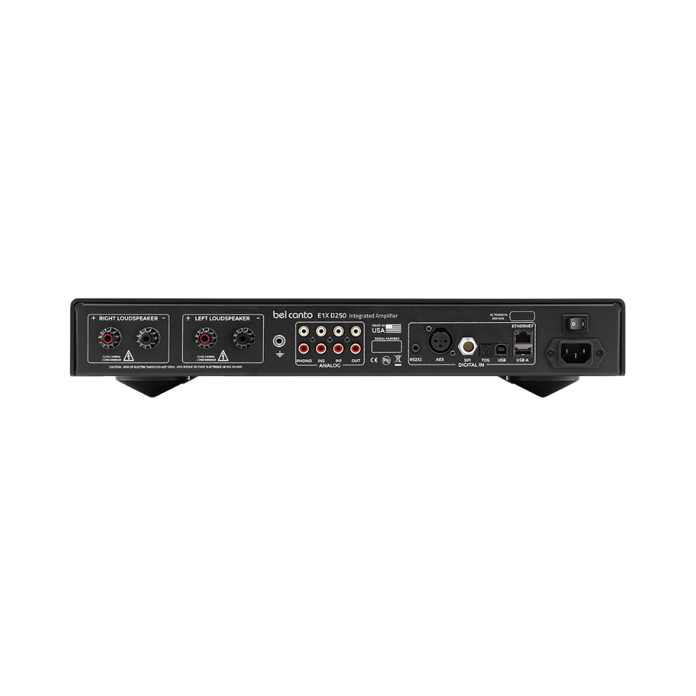 BEL CANTO E1X D250 DAC CONTROL INTEGRATED AMPLIFIER 2 Bel Canto E1X D250
