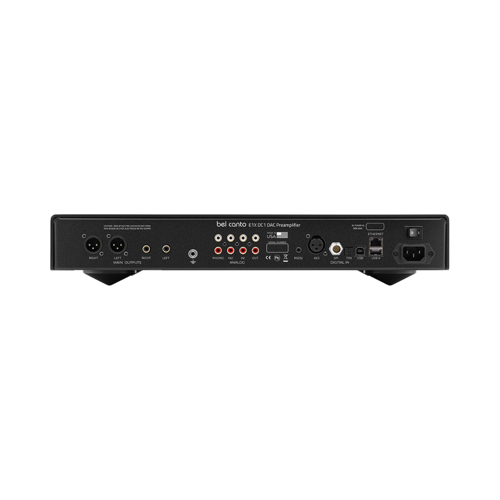 BEL CANTO E1X DC1 DAC CONTROL PREAMPLIFIER 2 Bel Canto E1X DC1 (2)