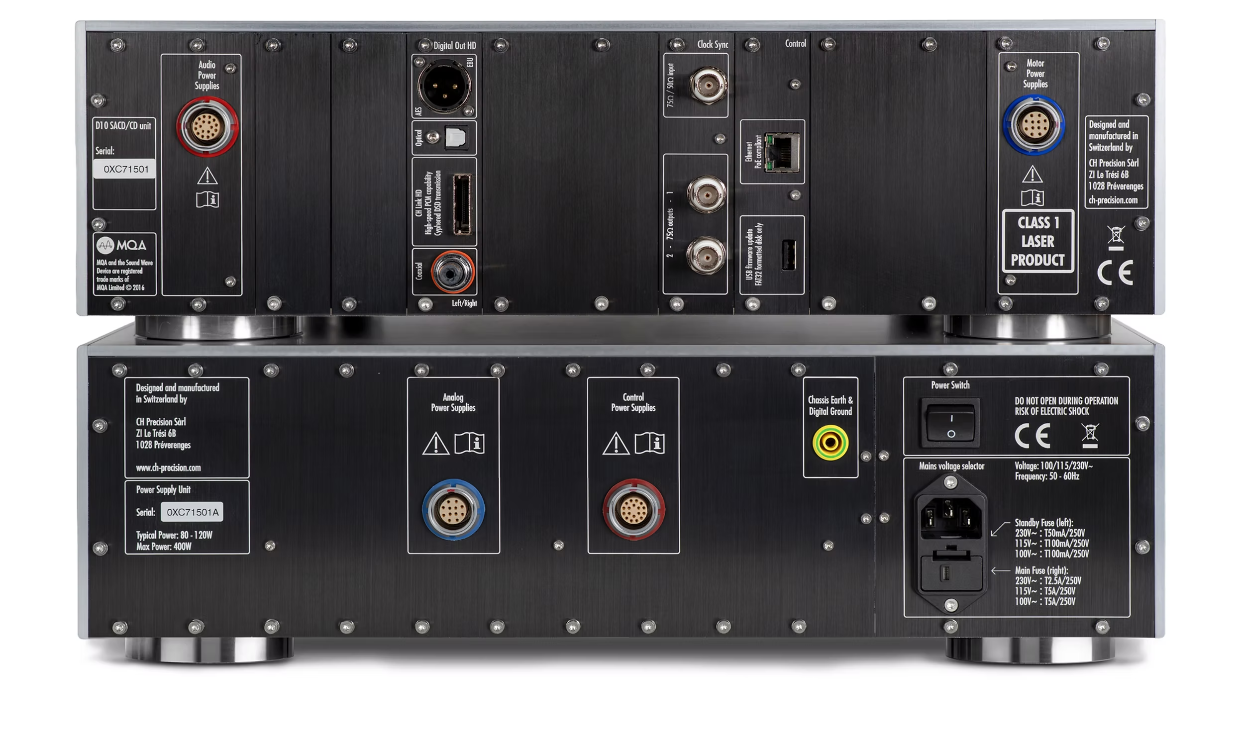 CH PRECISION D10 REFERENCE TRANSPORT WITH EXTERNAL PSU 6 CH Precision D10 Reference Transport (5)