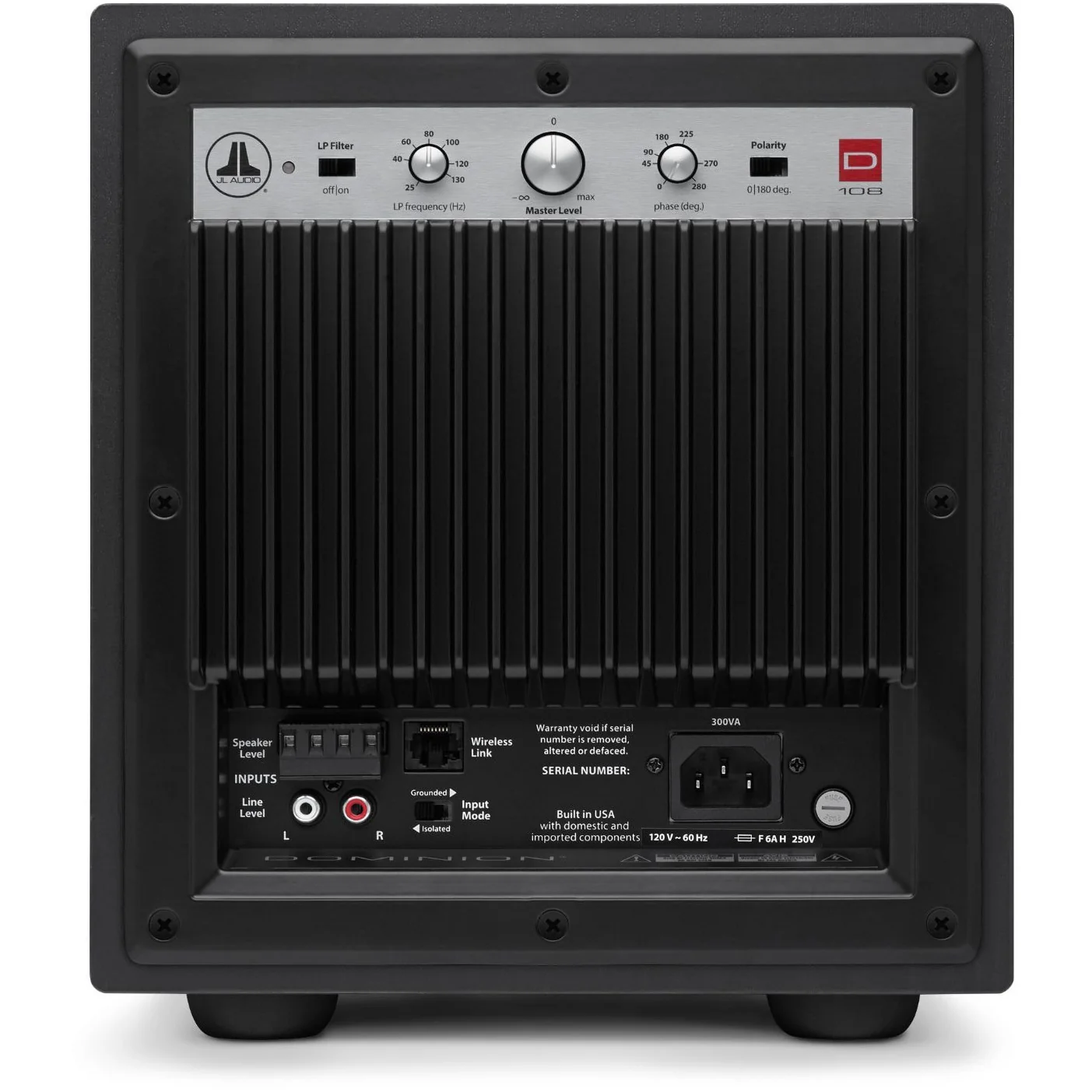 JL AUDIO D108 SUBWOOFER 3 JL Audio d108 Subwoofer Black Ash (2)