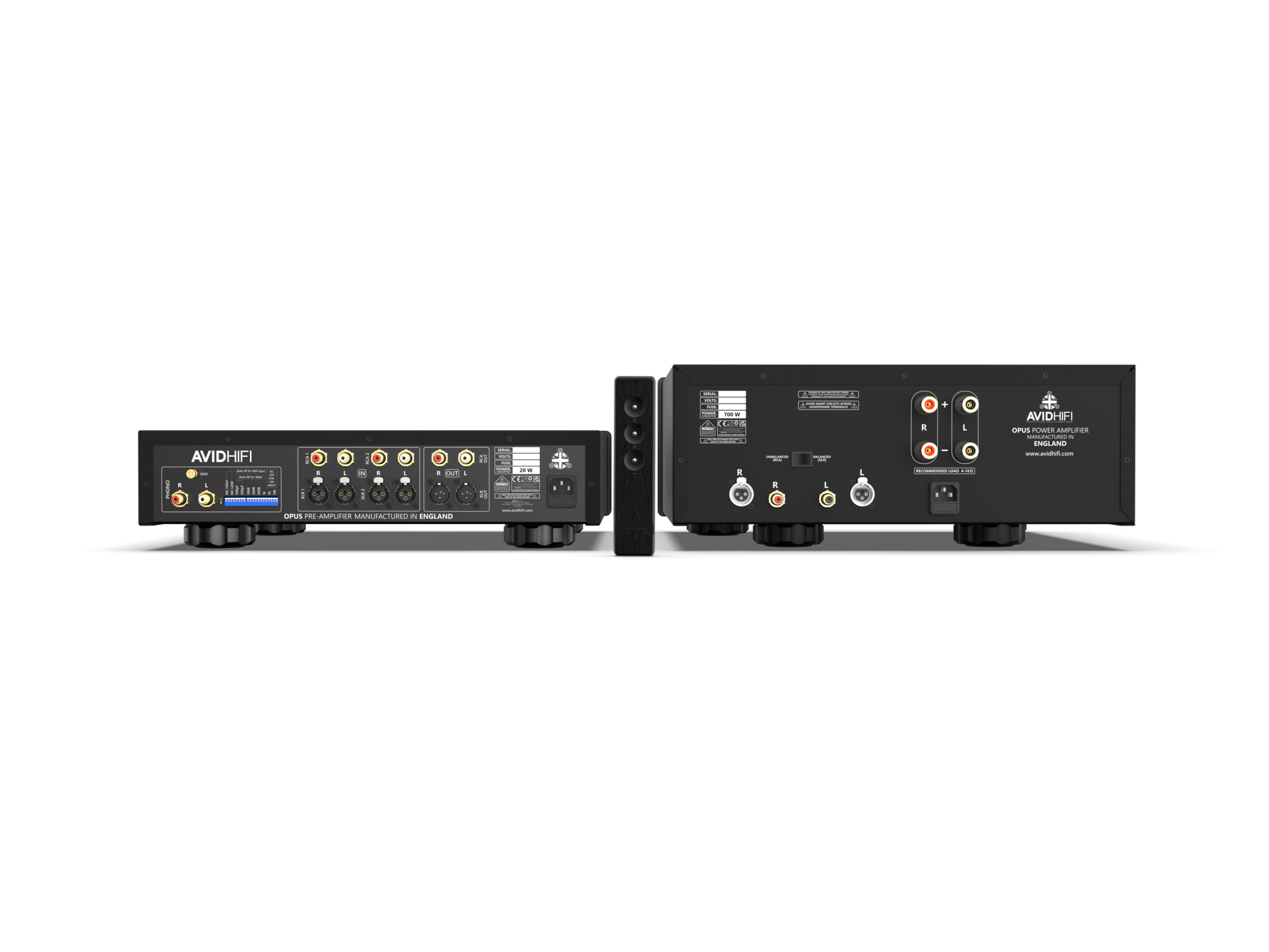 AVID Introduces the OPUS Pre & OPUS Power 5 OPUS SET PRESS.346