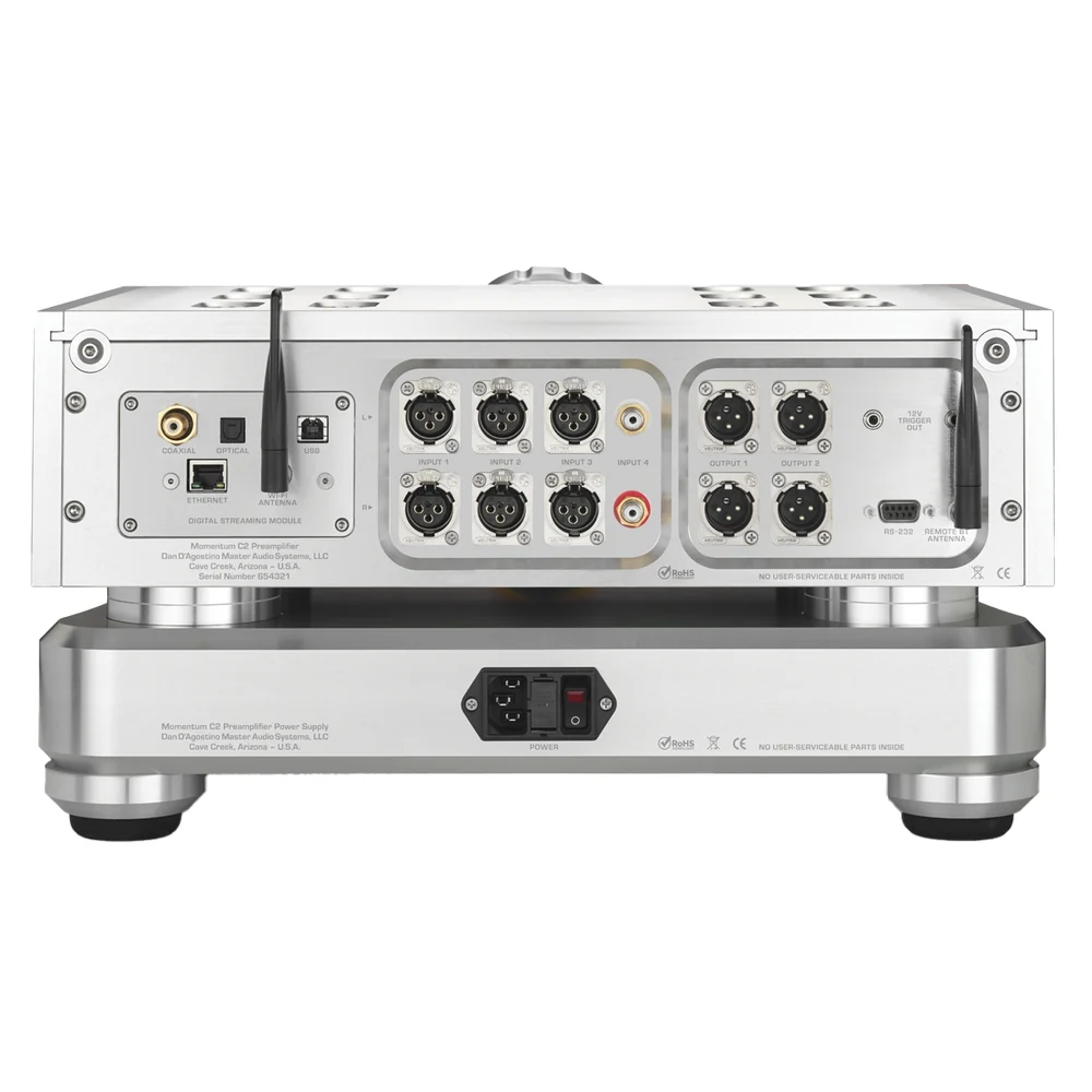 DAN D'AGOSTINO MOMENTUM C2Z PREAMPLIFIER 2 Dan DAgostino Momentum C2Z Preamplifier (1)
