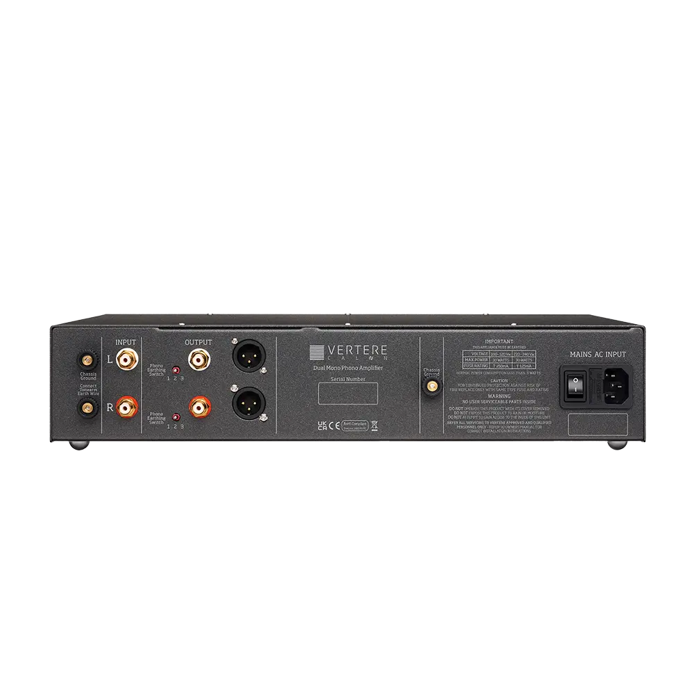 VERTERE CALON DUAL-MONO PHONO PREAMPLIFIER 2 Vertere Calon Dual Mono Phono Amplifier (2)