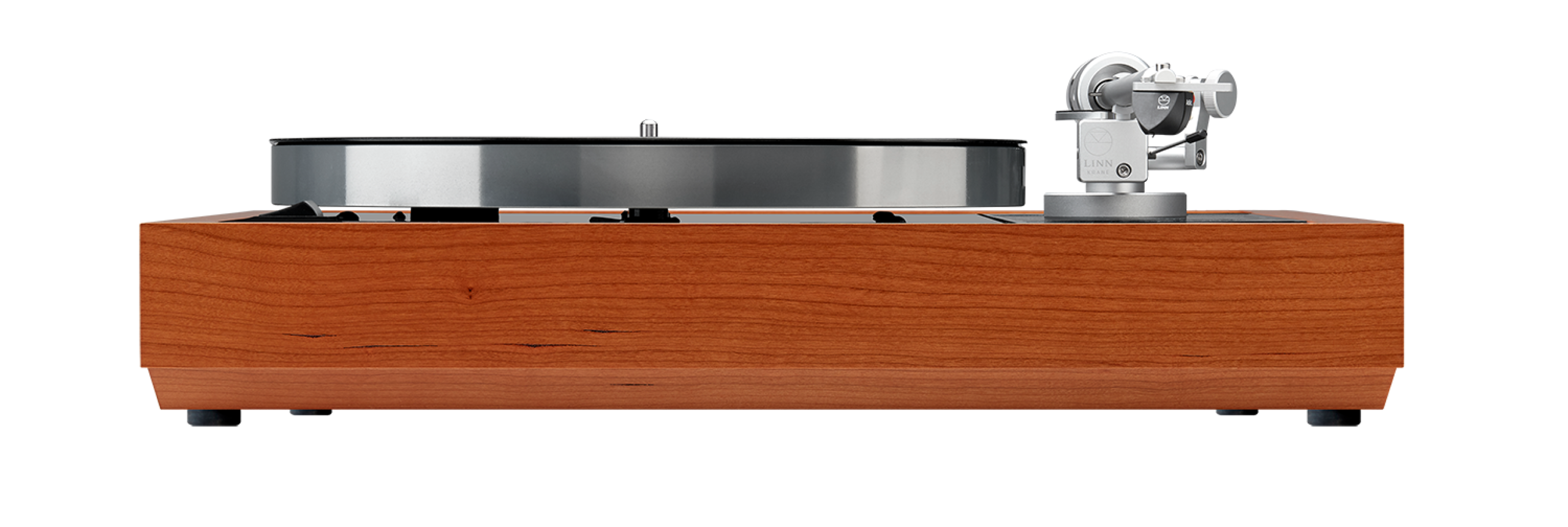 Linn Majik LP12 turntable in Cherry finish